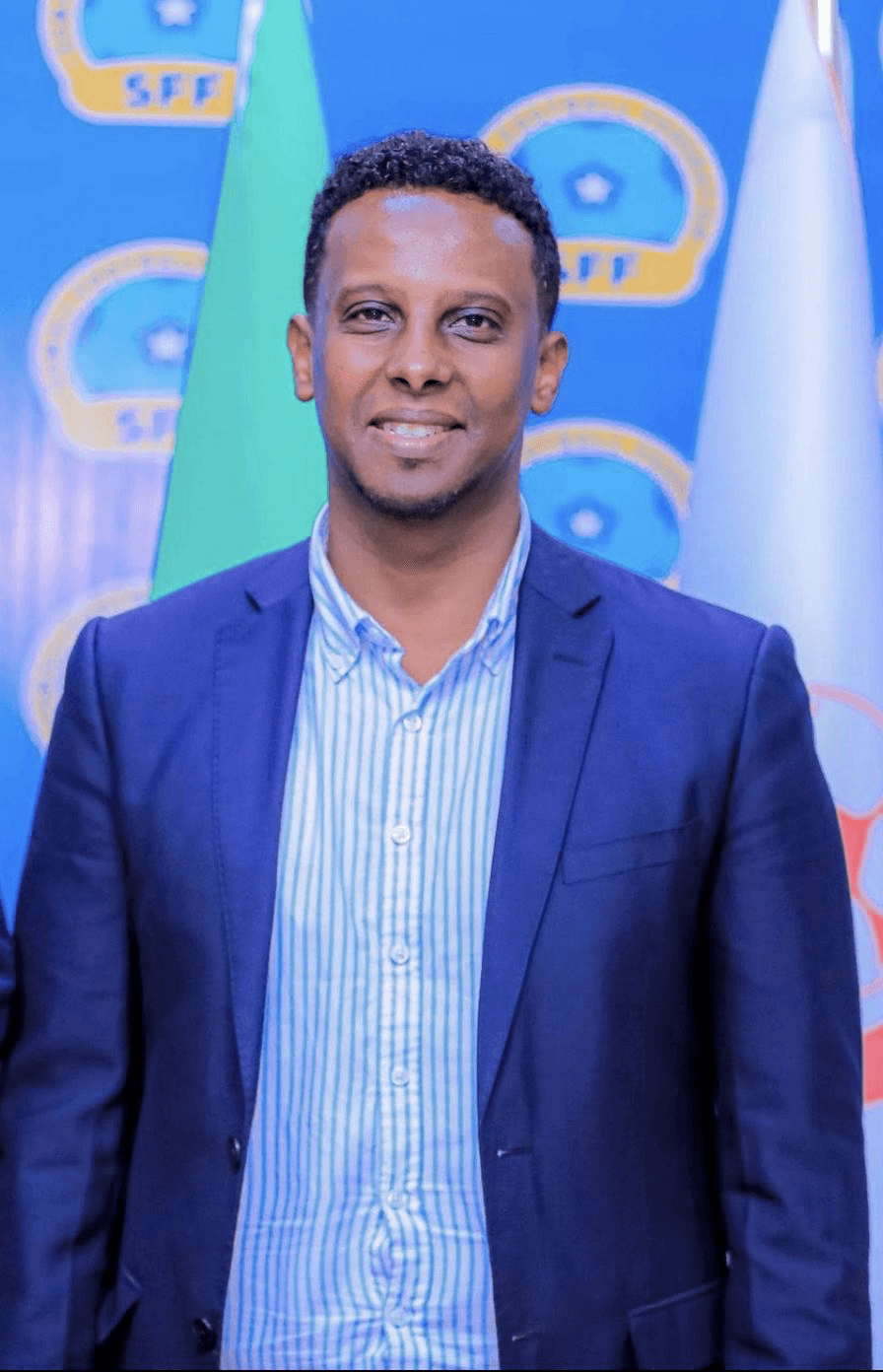 Deeq Afrika at the Somali Football Federation